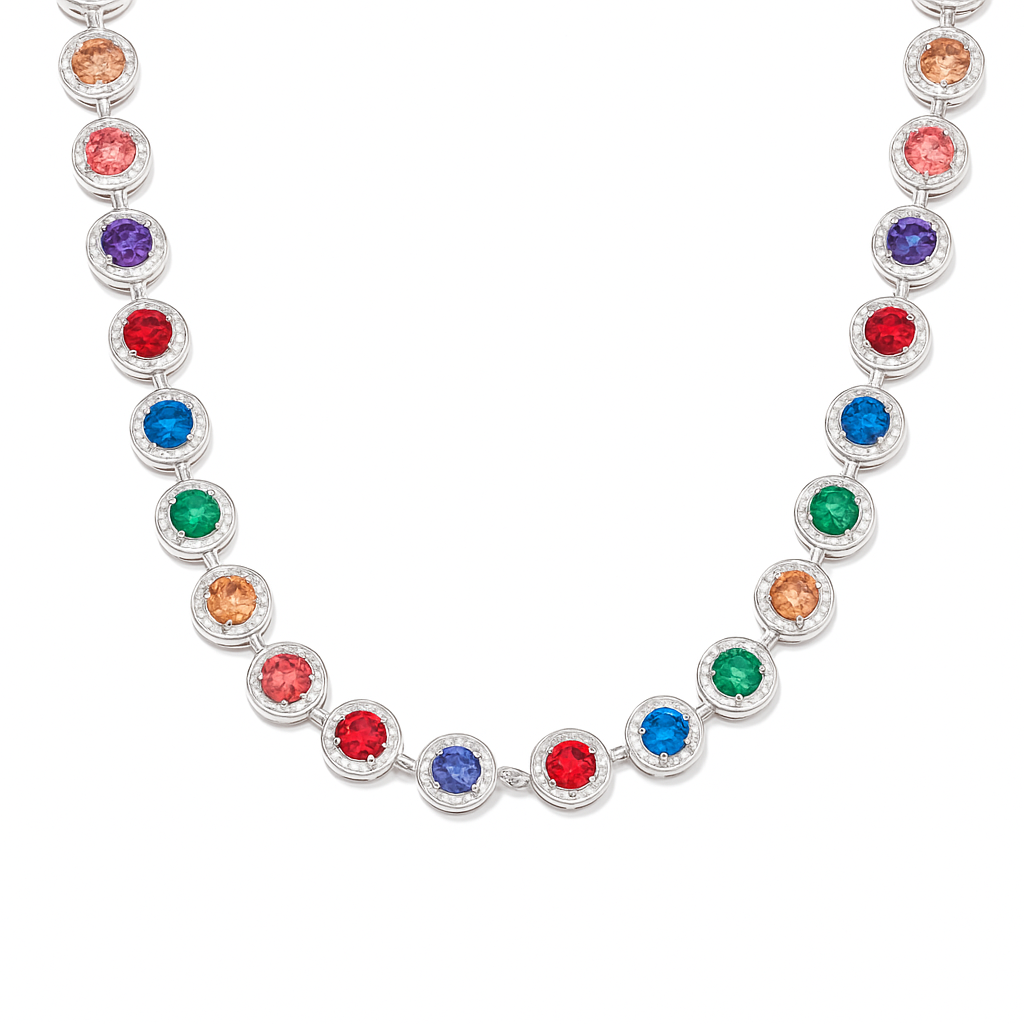 Rainbow Cannes Necklace