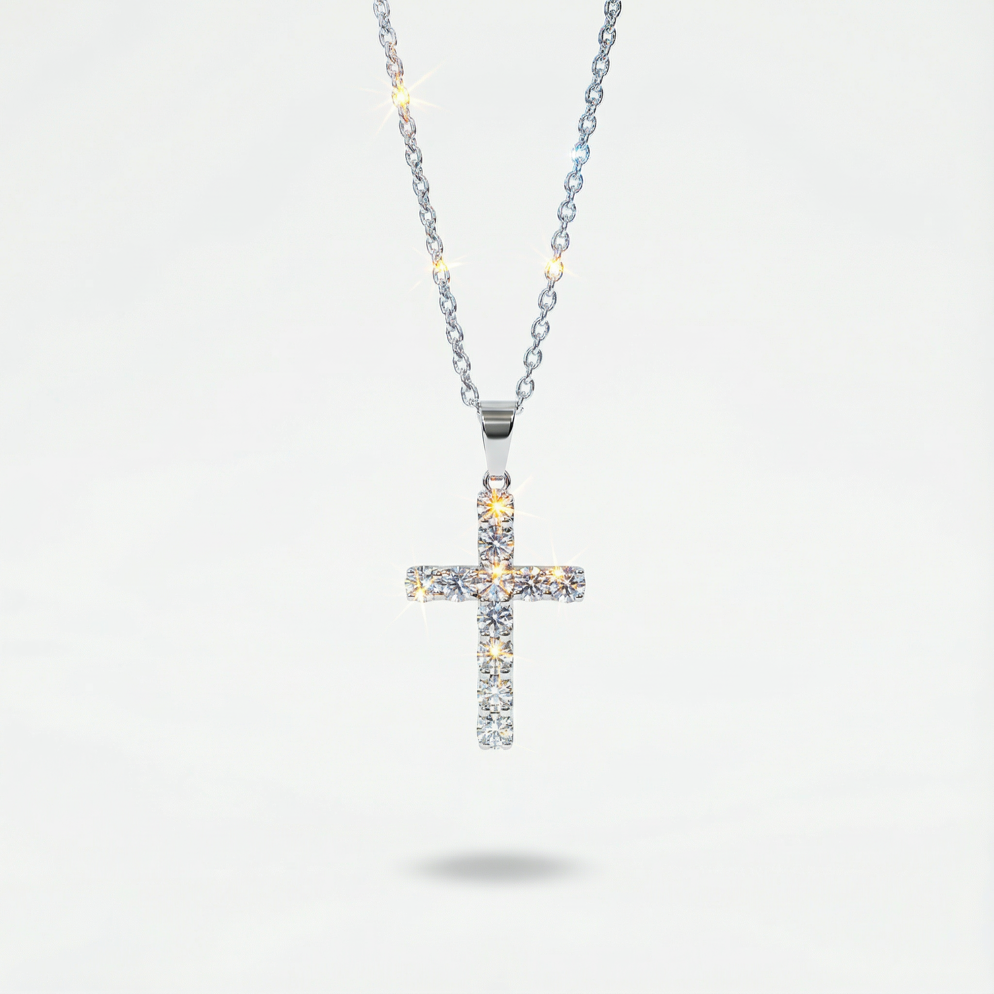 Tennis Cross Necklace