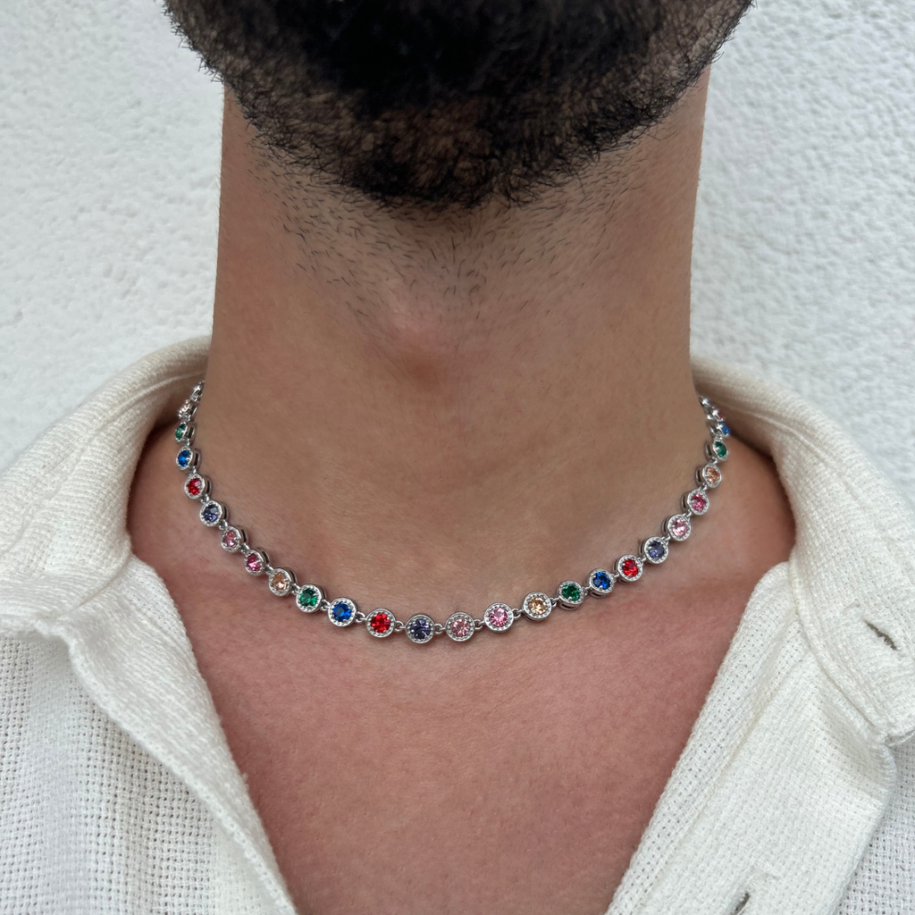 Rainbow Cannes Necklace