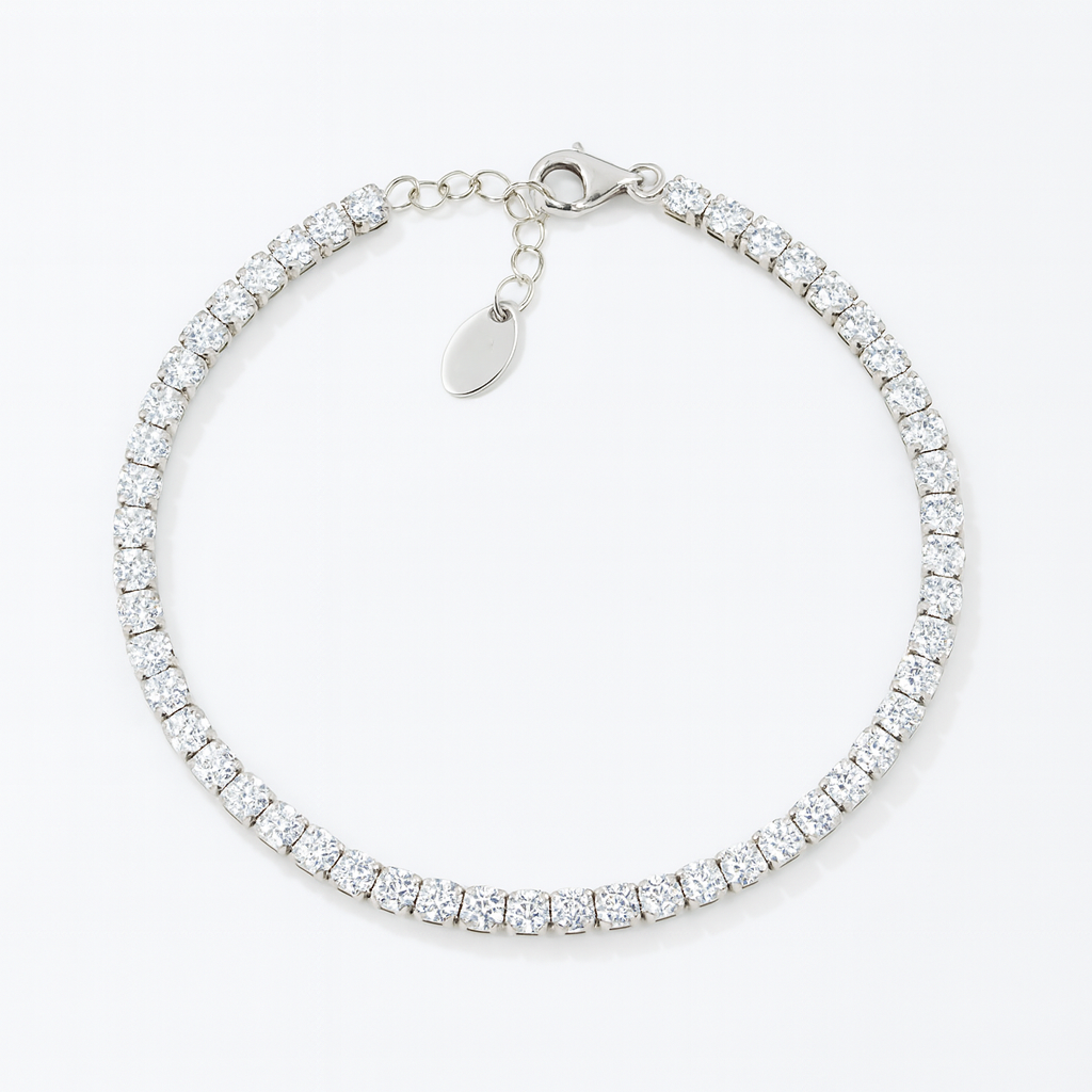 Ice Tennis Bracelet 4mm