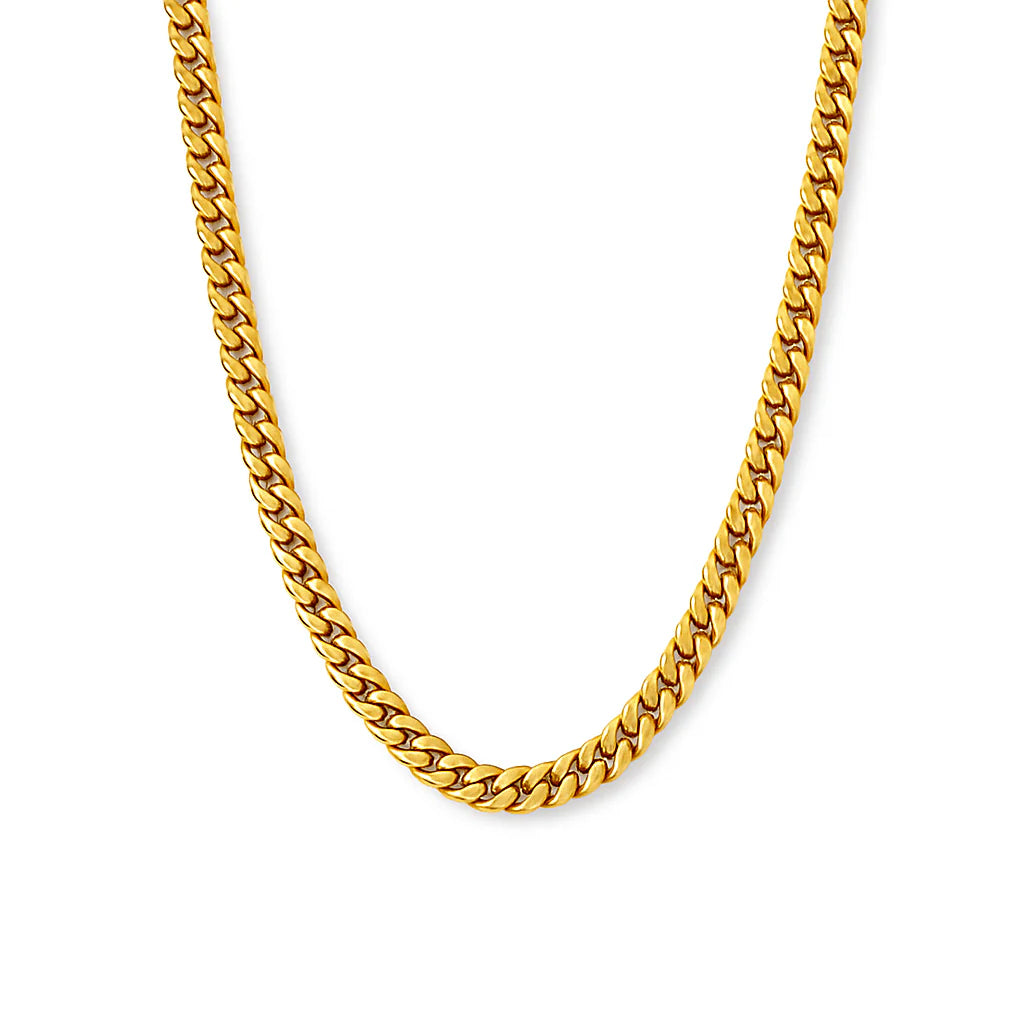 4mm Cuban Link Chain – Italian Crafted | Amour Milano®