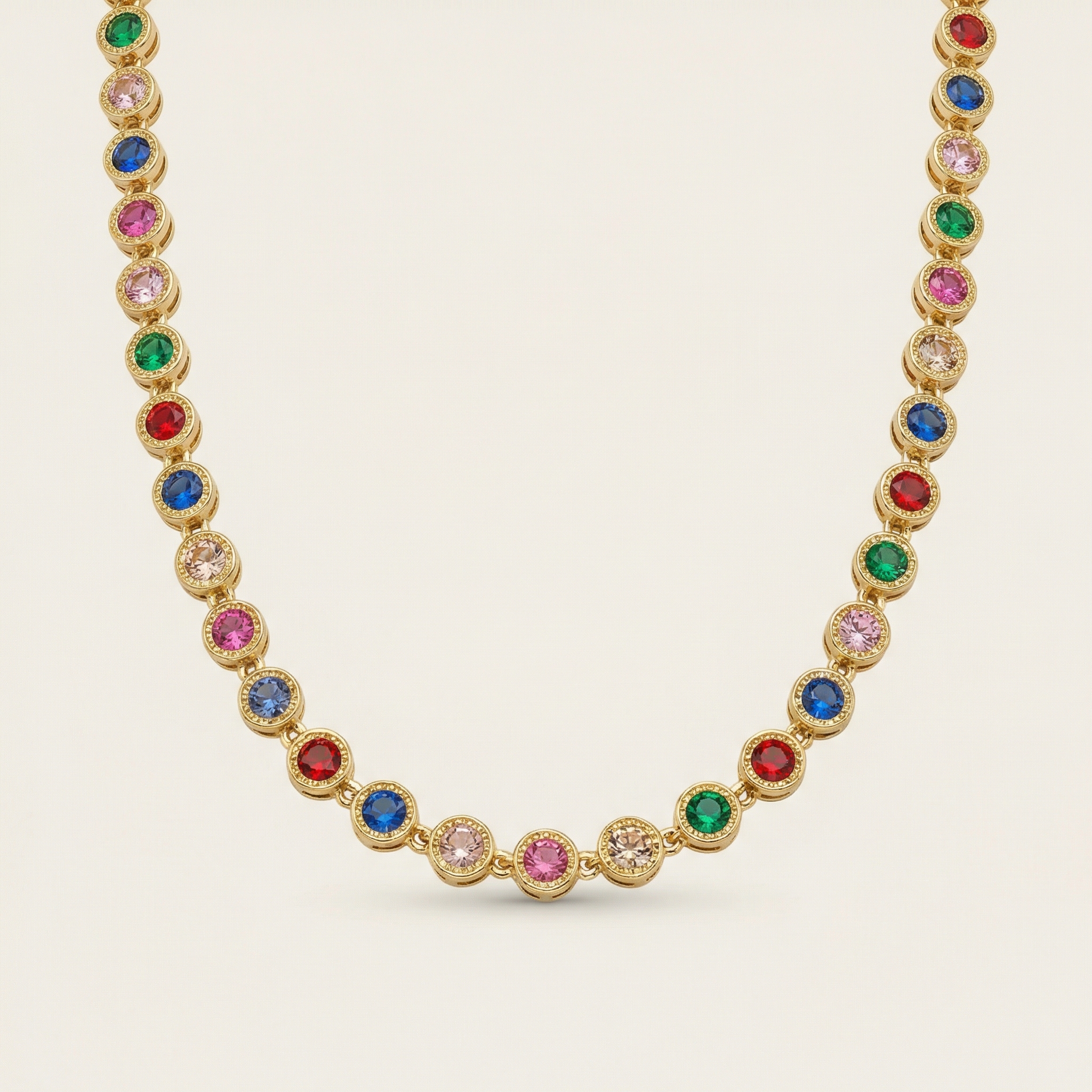 Rainbow Cannes Necklace